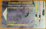 Tankkaart brandstoffen Maenhout